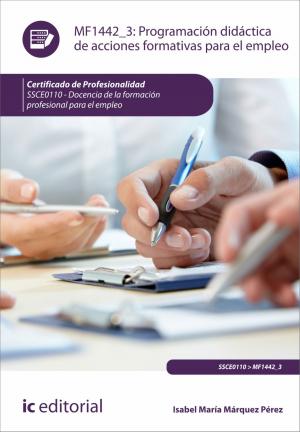 Cover of the book Programación didáctica de acciones formativas para el empleo by José Carlos Rodríguez Melchor