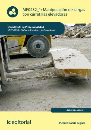 Cover of the book Manipulación de cargas con carretillas elevadoras by S. L.  Innovación y Cualificación, Virginia  Linares González