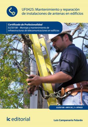 Cover of the book Mantenimiento y reparación de instalaciones de antenas en edificios by Antonio Caro Sánchez-Lafuente