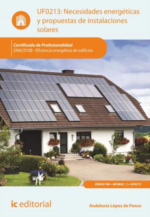 Cover of the book Necesidades energéticas y propuestas de instalaciones solares by David Ignacio Machuca Sánchez, Miriam Hervás Torres