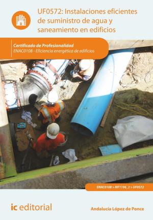Cover of the book Instalaciones eficientes de suministro de agua y saneamiento en edificios by Juan Dueñas Nogueras