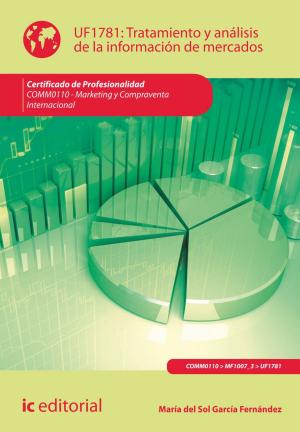 Cover of the book Tratamiento y análisis de la información de mercados by Ana Benítez Luque