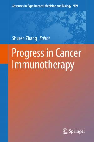 Cover of the book Progress in Cancer Immunotherapy by Alec Groysman