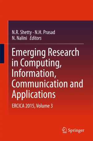 Cover of the book Emerging Research in Computing, Information, Communication and Applications by Jianfeng Zhang
