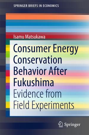 Cover of the book Consumer Energy Conservation Behavior After Fukushima by Low Sui Pheng, Zhu Rui