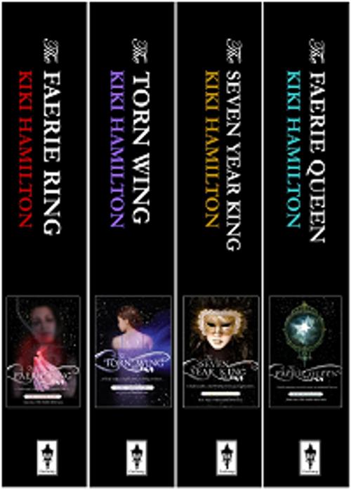 Cover of the book The Faerie Ring Series (Books 1-4) by Kiki Hamilton, Gaslamp Books