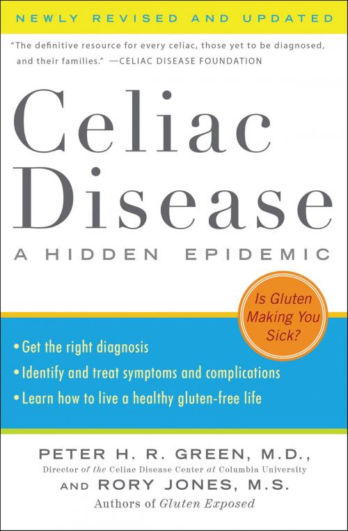 Cover of the book Celiac Disease (Newly Revised and Updated) by Rory Jones, Peter H.R. Green M.D., William Morrow Paperbacks