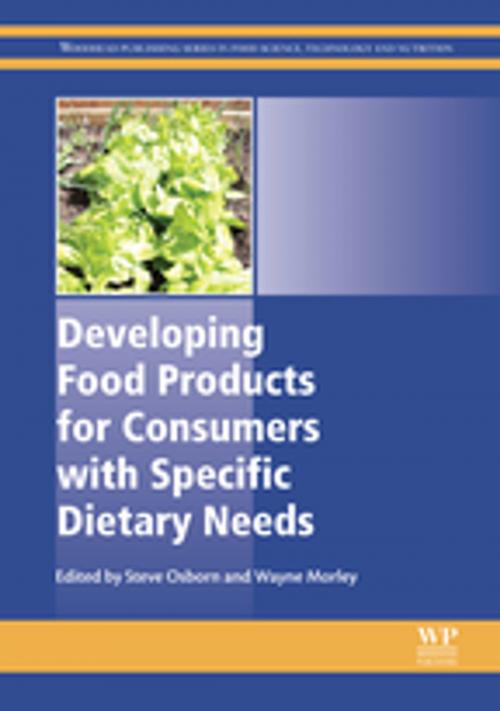 Cover of the book Developing Food Products for Consumers with Specific Dietary Needs by , Elsevier Science