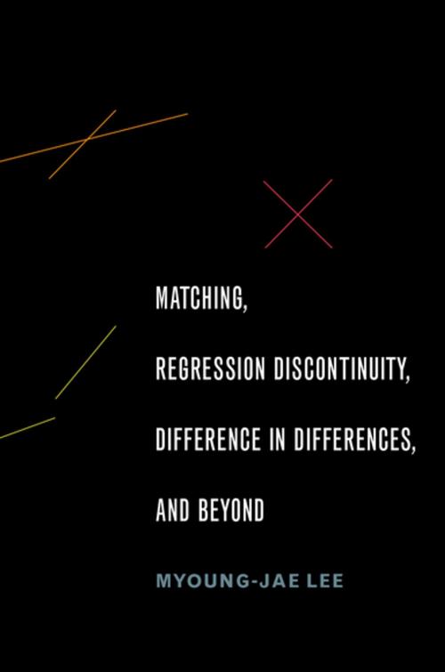 Cover of the book Matching, Regression Discontinuity, Difference in Differences, and Beyond by Myoung-jae Lee, Oxford University Press