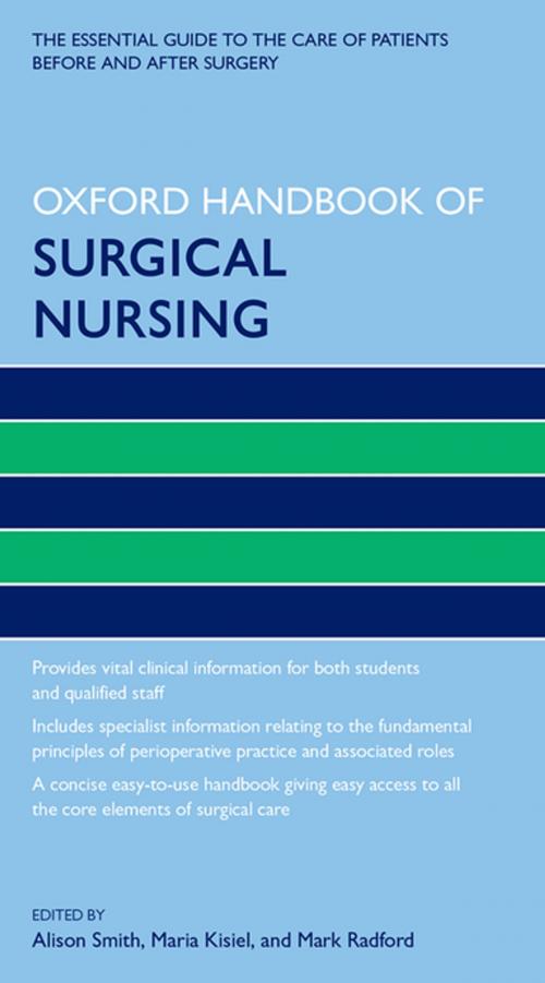 Cover of the book Oxford Handbook of Surgical Nursing by , OUP Oxford