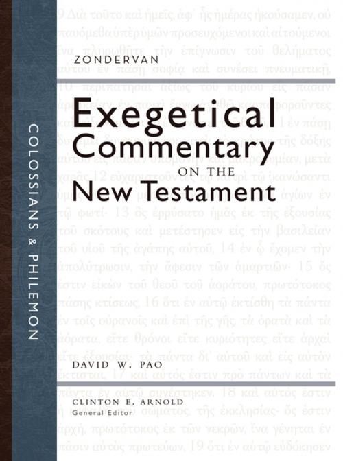 Cover of the book Colossians and Philemon by David W. Pao, Clinton E. Arnold, Zondervan Academic