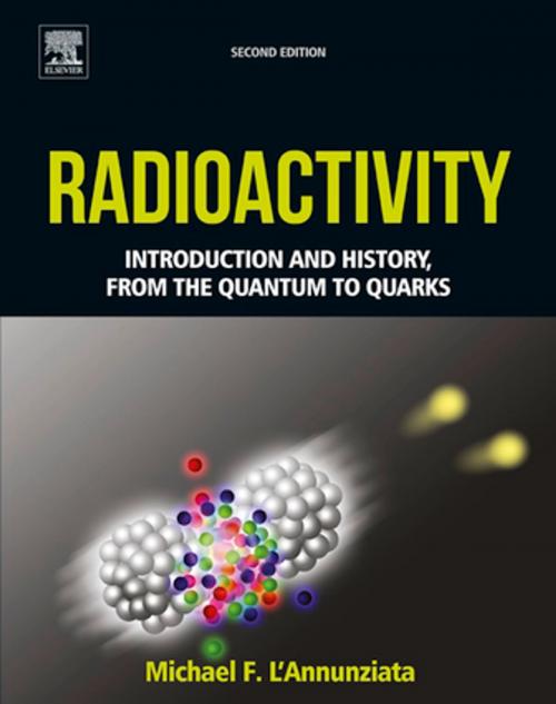 Cover of the book Radioactivity by Michael F. L'Annunziata, Elsevier Science