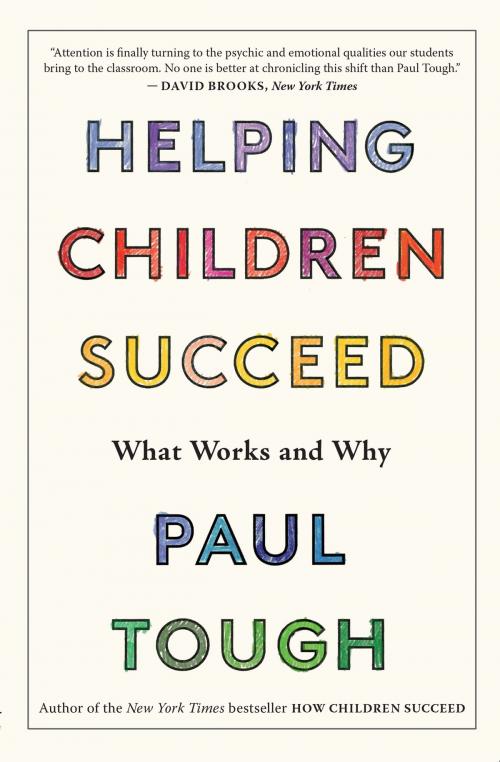 Cover of the book Helping Children Succeed by Paul Tough, HMH Books