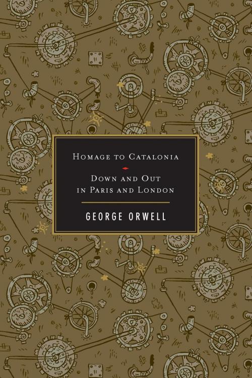 Cover of the book Homage to Catalonia / Down and Out in Paris and London by George Orwell, HMH Books