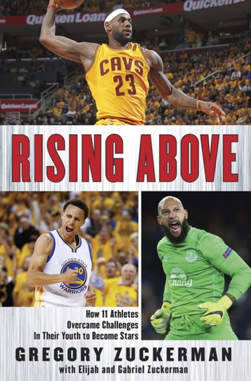 Cover of the book Rising Above by Gregory Zuckerman, Elijah Zuckerman, Gabriel Zuckerman, Penguin Young Readers Group
