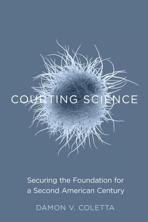 Cover of the book Courting Science by Damon V. Coletta, Stanford University Press