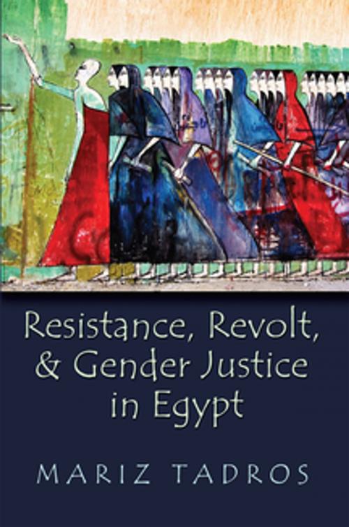 Cover of the book Resistance, Revolt, and Gender Justice in Egypt by Mariz Tadros, Syracuse University Press