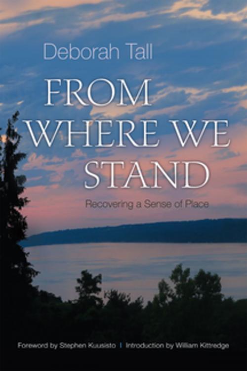 Cover of the book From Where We Stand by Deborah Tall, Syracuse University Press