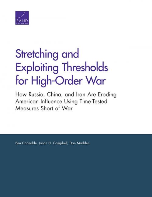 Cover of the book Stretching and Exploiting Thresholds for High-Order War by Ben Connable, Jason H. Campbell, Dan Madden, RAND Corporation