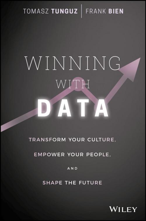 Cover of the book Winning with Data by Tomasz Tunguz, Frank Bien, Wiley