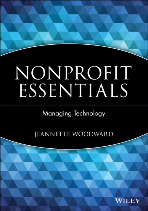 Cover of the book Nonprofit Essentials by Jeannette Woodward, Wiley