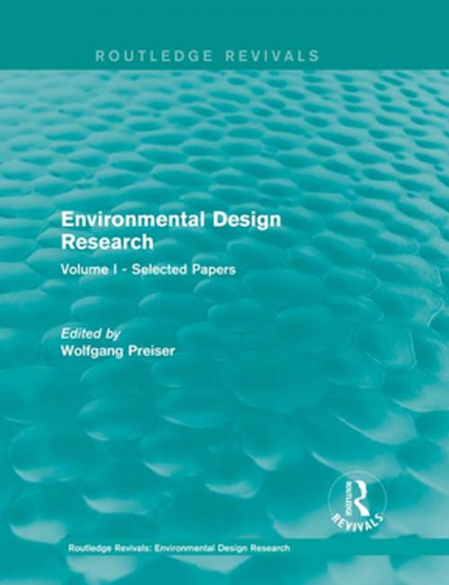 Cover of the book Environmental Design Research by , Taylor and Francis