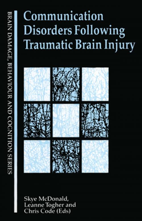 Cover of the book Communication Disorders Following Traumatic Brain Injury by , Taylor and Francis
