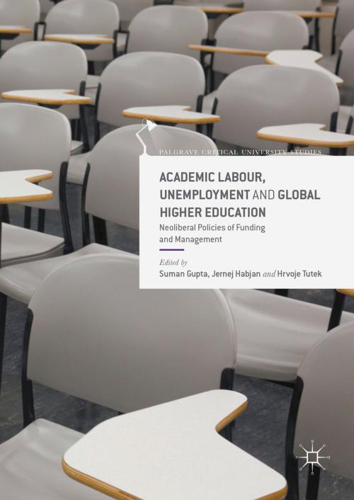 Cover of the book Academic Labour, Unemployment and Global Higher Education by , Palgrave Macmillan UK