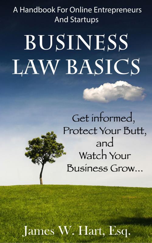 Cover of the book Business Law Basics: A Legal Handbook for Online Entrepreneurs and Startup Businesses by James Hart, James Hart