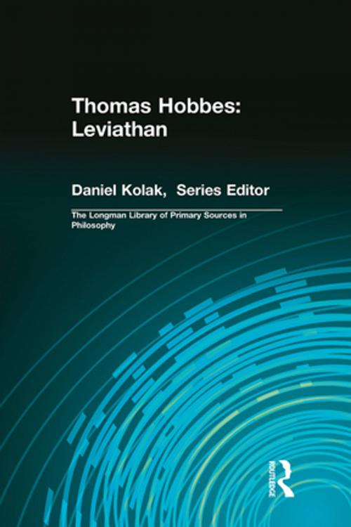Cover of the book Thomas Hobbes: Leviathan (Longman Library of Primary Sources in Philosophy) by Thomas Hobbes, Taylor and Francis