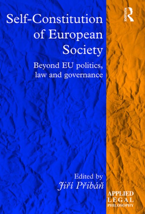 Cover of the book Self-Constitution of European Society by , Taylor and Francis