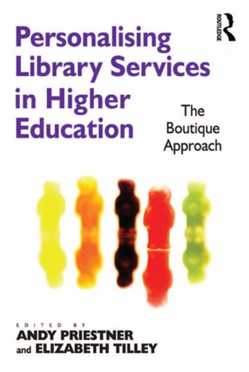 Cover of the book Personalising Library Services in Higher Education by Elizabeth Tilley, Taylor and Francis