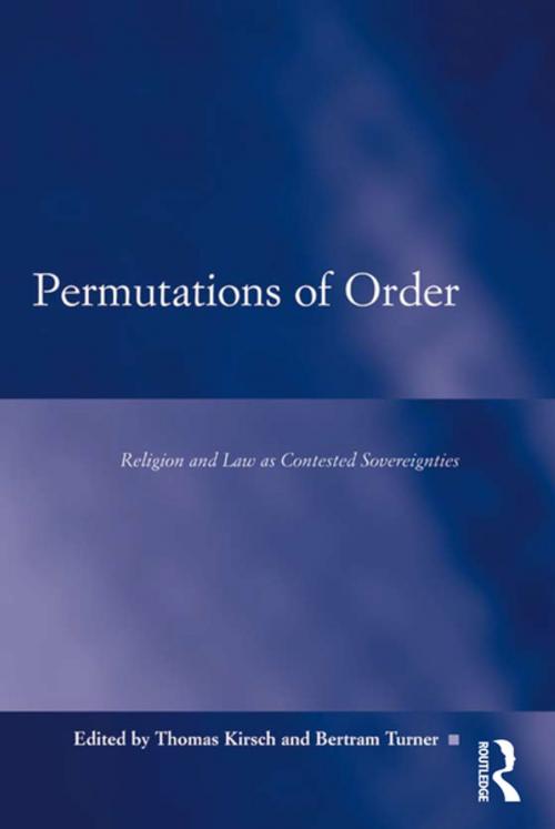 Cover of the book Permutations of Order by Thomas G. Kirsch, Taylor and Francis