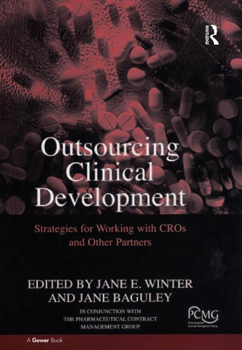 Cover of the book Outsourcing Clinical Development by Jane Baguley, Taylor and Francis