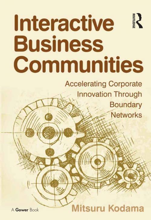Cover of the book Interactive Business Communities by Mitsuru Kodama, Taylor and Francis