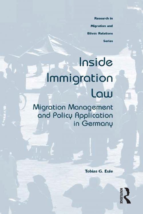 Cover of the book Inside Immigration Law by Tobias G. Eule, Taylor and Francis