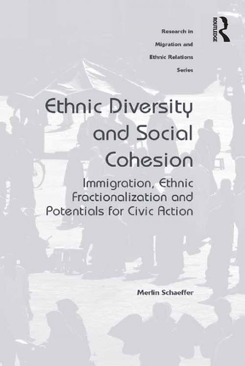 Cover of the book Ethnic Diversity and Social Cohesion by Merlin Schaeffer, Taylor and Francis
