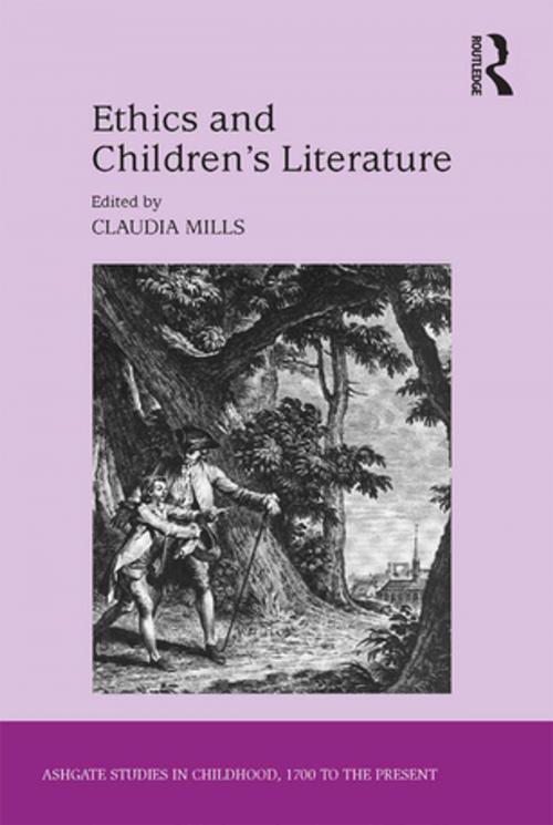 Cover of the book Ethics and Children's Literature by Claudia Mills, Taylor and Francis