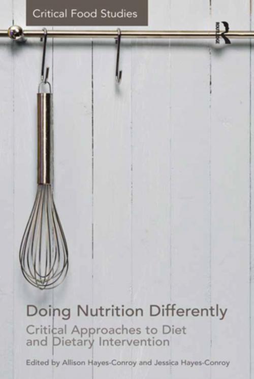 Cover of the book Doing Nutrition Differently by , Taylor and Francis