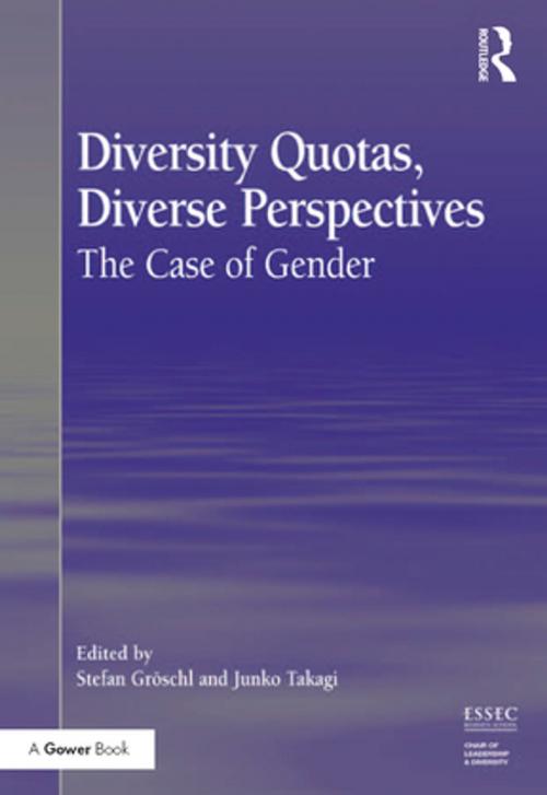 Cover of the book Diversity Quotas, Diverse Perspectives by Stefan Gröschl, Junko Takagi, Taylor and Francis