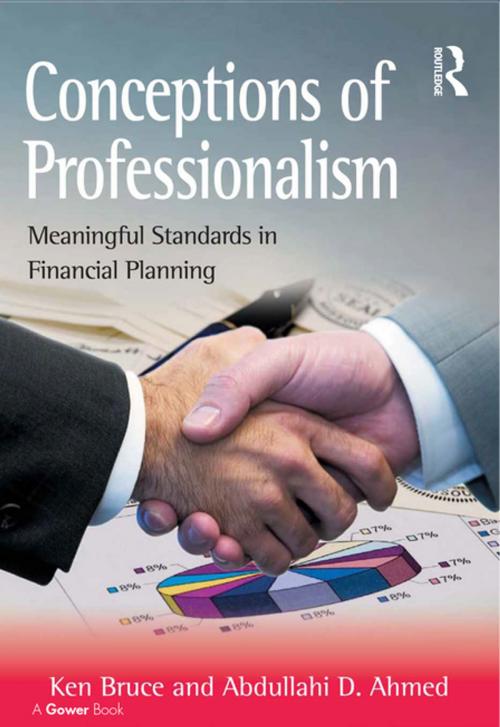 Cover of the book Conceptions of Professionalism by Ken Bruce, Abdullahi D. Ahmed, Taylor and Francis
