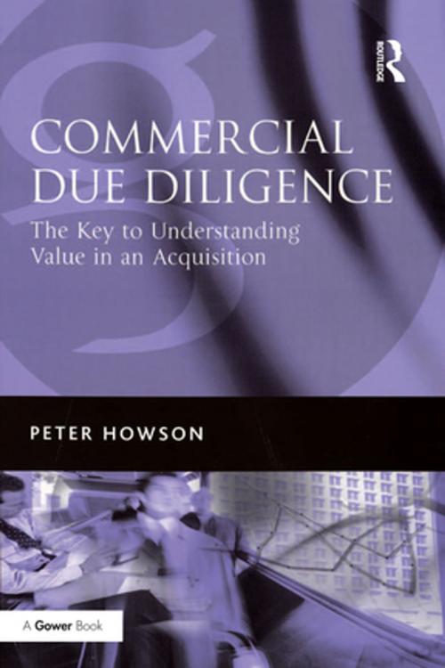 Cover of the book Commercial Due Diligence by Peter Howson, Taylor and Francis