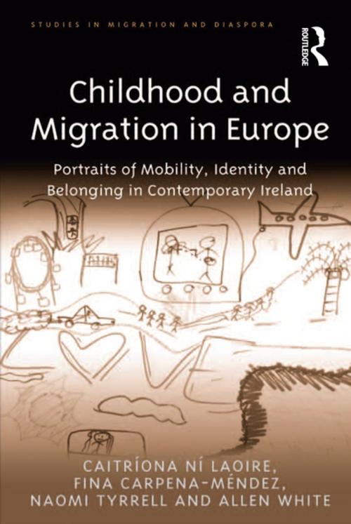 Cover of the book Childhood and Migration in Europe by Caitríona Ní Laoire, Fina Carpena-Méndez, Allen White, Taylor and Francis