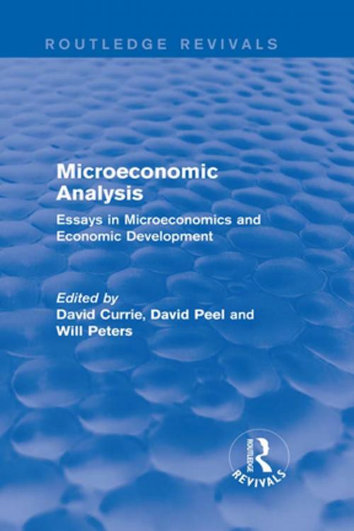 Cover of the book Microeconomic Analysis (Routledge Revivals) by , Taylor and Francis