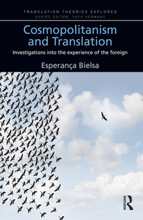 Cover of the book Cosmopolitanism and Translation by Esperanca Bielsa, Taylor and Francis