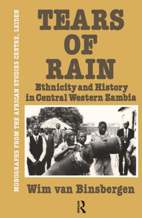 Cover of the book Tears Of Rain - Ethnicity & Hist by Van, Taylor and Francis