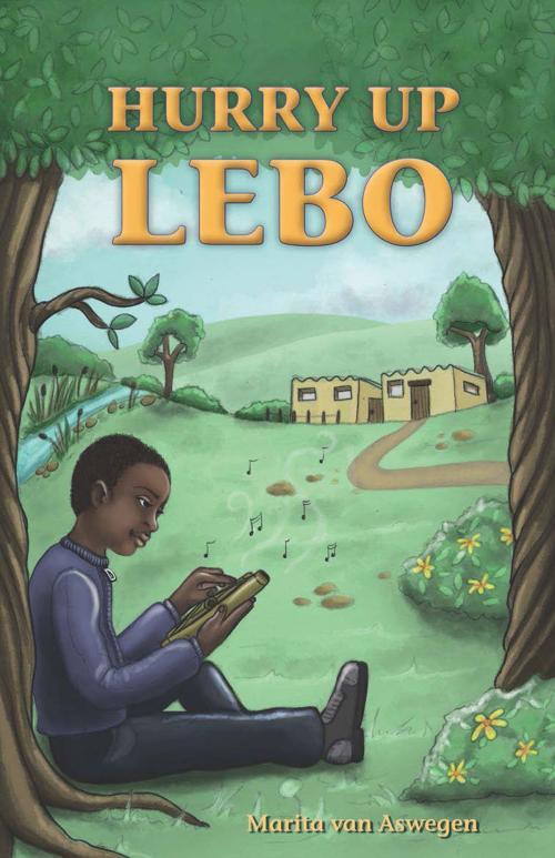 Cover of the book Hurry Up Lebo by Marita van Aswegen, Penguin Random House South Africa