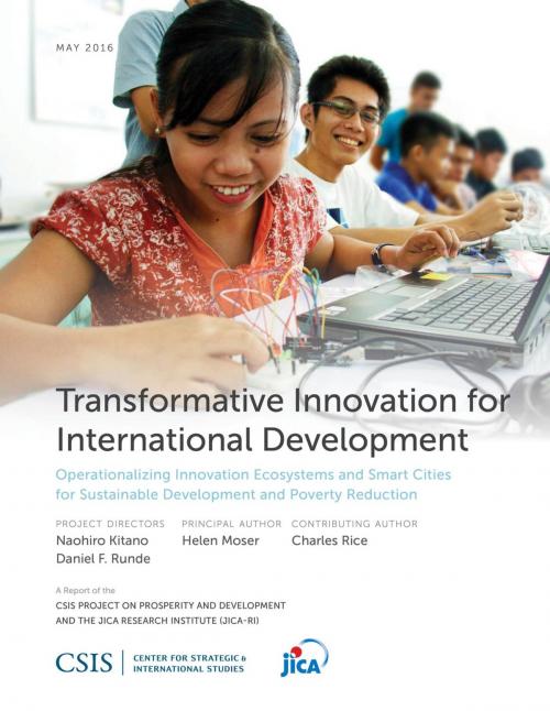 Cover of the book Transformative Innovation for International Development by Helen Moser, Center for Strategic & International Studies