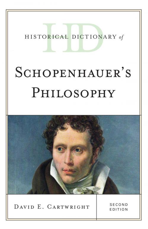 Cover of the book Historical Dictionary of Schopenhauer's Philosophy by David E. Cartwright, Rowman & Littlefield Publishers