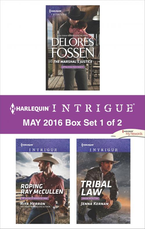 Cover of the book Harlequin Intrigue May 2016 - Box Set 1 of 2 by Delores Fossen, Rita Herron, Jenna Kernan, Harlequin